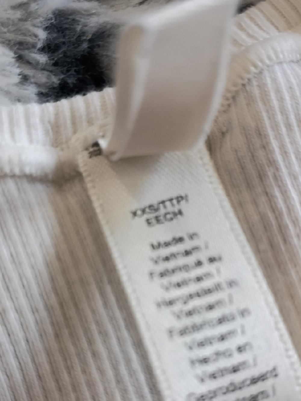 Skims Ribbed Tank Top - Bone - Picture 4 of 4